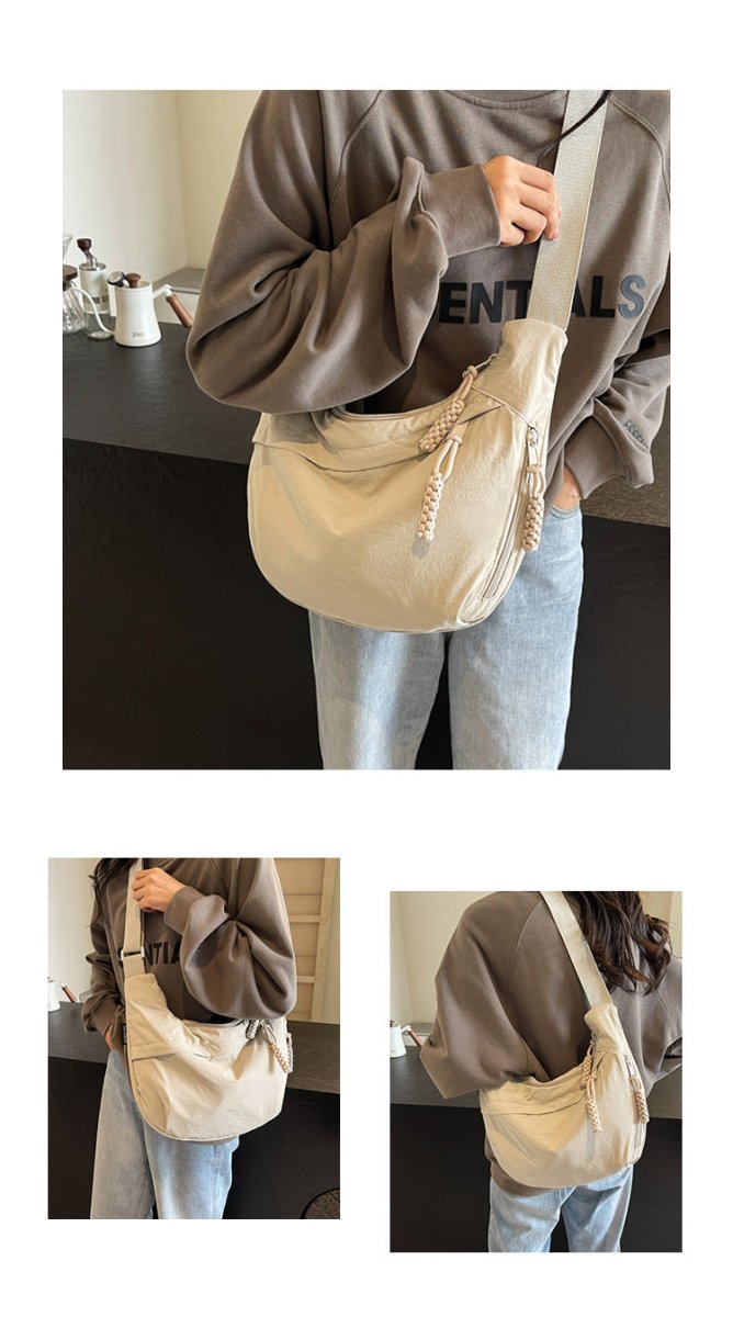 Skanto | EVERCARRY – Nylon skulderveske med smarte rom for daglig bruk
