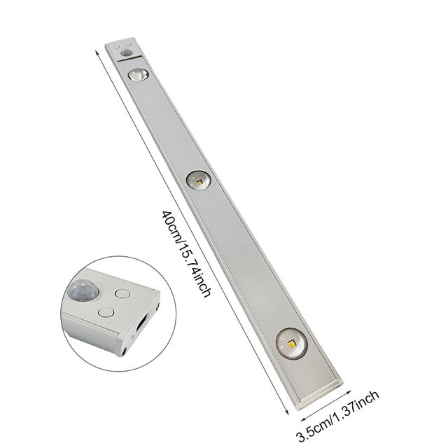 Skanto | WallGlow - Trådløs LED - smart - med bevegelsessensor - Praktisk belysning