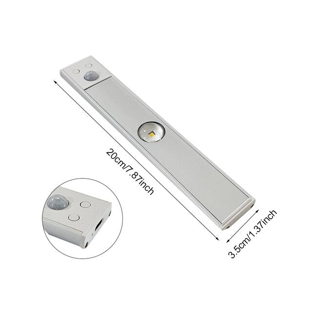 Skanto | WallGlow - Trådløs LED - smart - med bevegelsessensor - Praktisk belysning