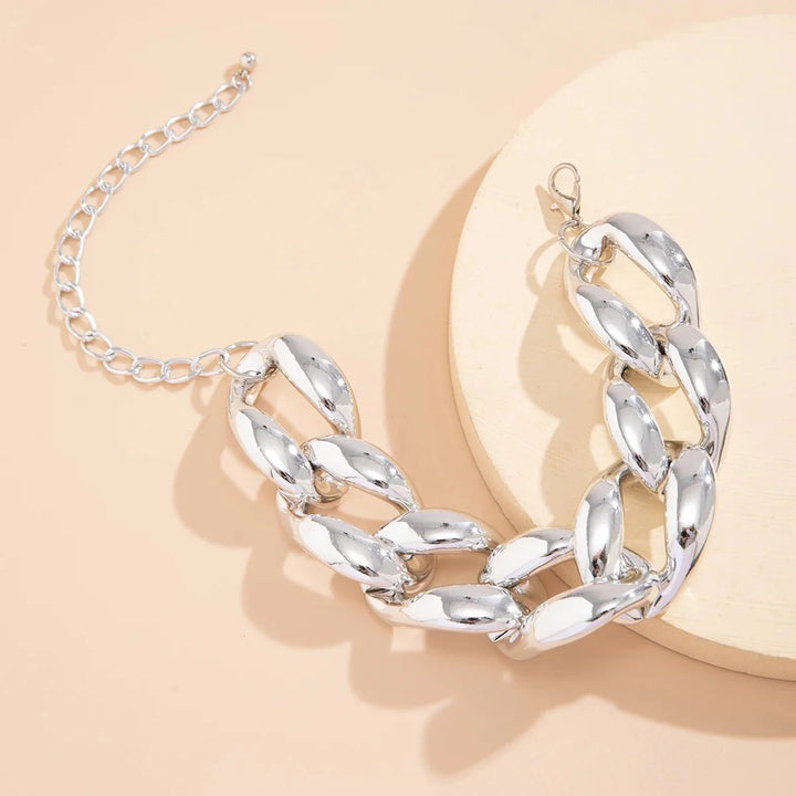 Skanto | Overdrevet Chunky Cuban Link Choker Necklace