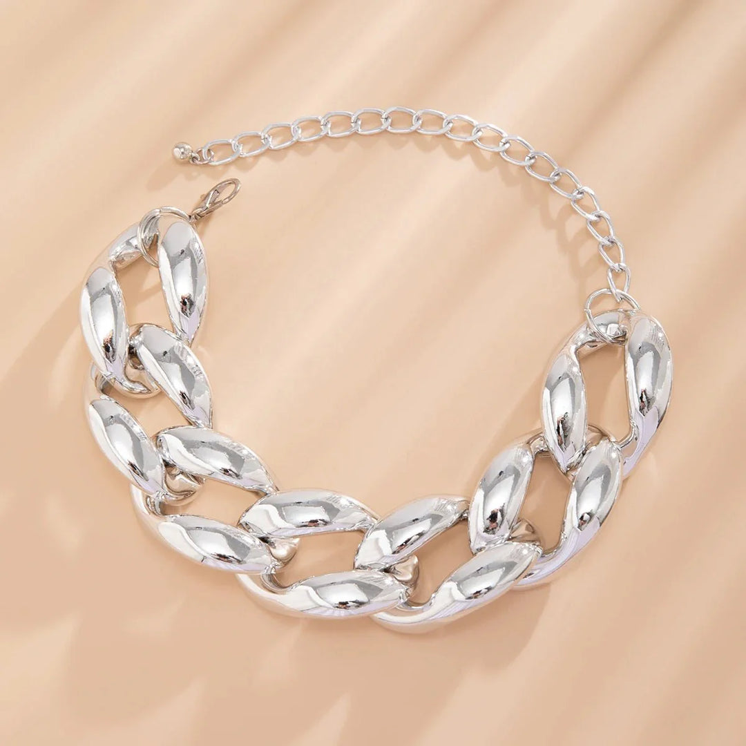 Skanto | Overdrevet Chunky Cuban Link Choker Necklace