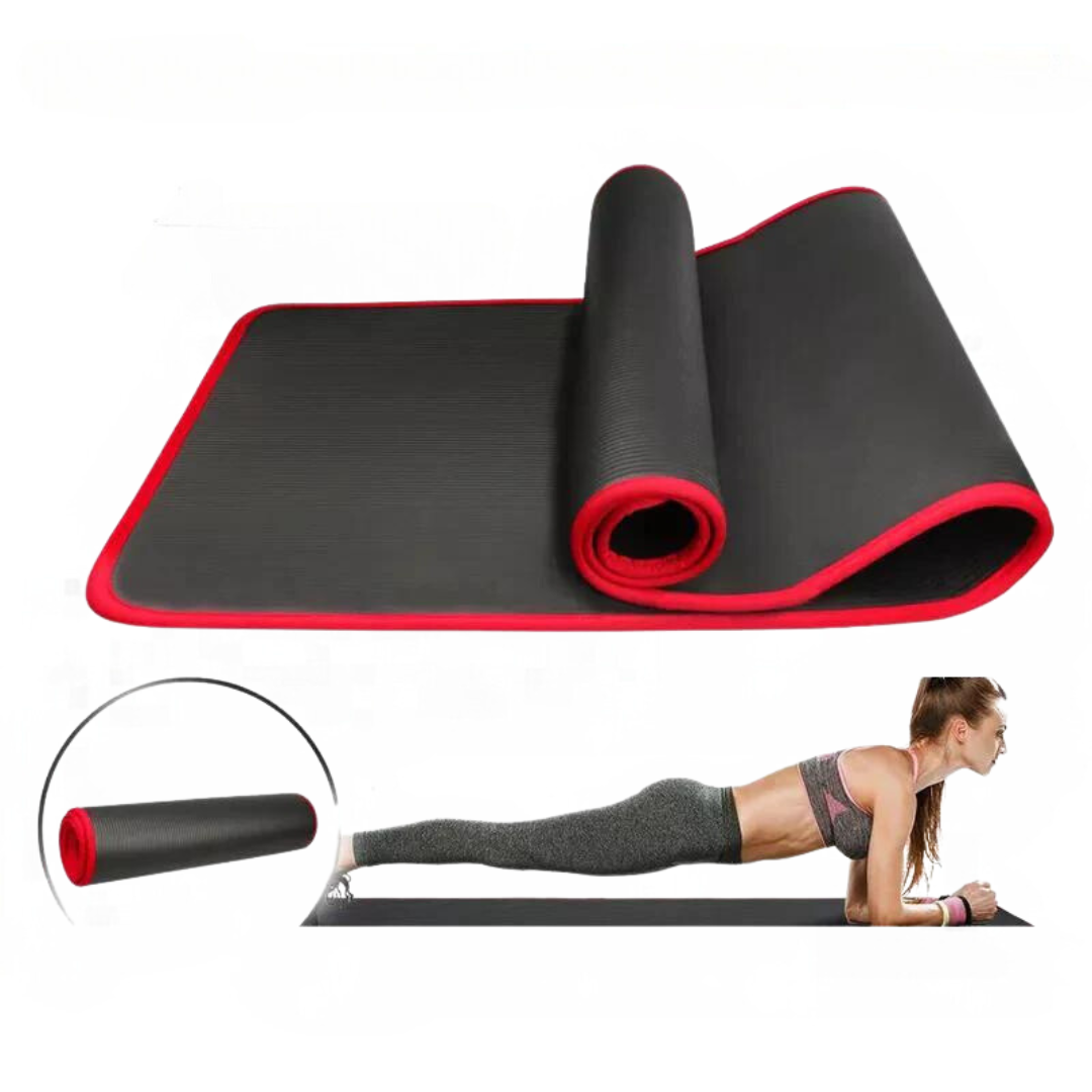 Skanto | FlexiMat Yogamatte | Ekstra tykk 10 mm anti-glid | 183×61 cm