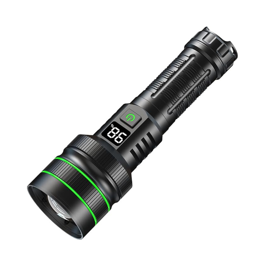 Skanto | Ekstrem lyssterk og zoombar LED-lommelykt - PowerBeam