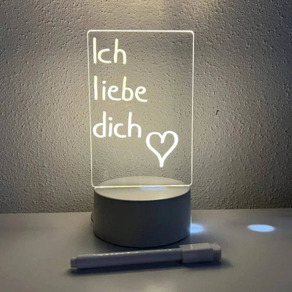 Magisk Opplyst Notatbok for Kreative Skanto
