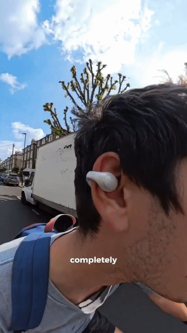 Skanto | Bone Conduction Øreklips Hodetelefoner