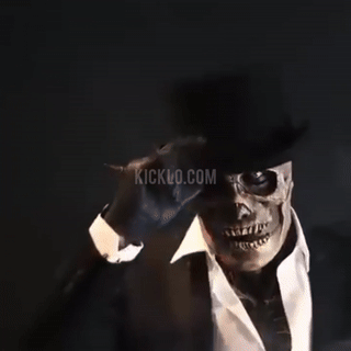 Skanto | Halloween Horror Lateks Hodeskalle Maske