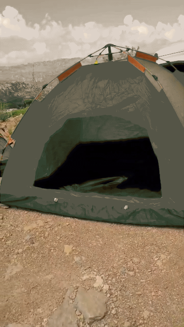 Skanto | Automatisk Camping Parasol Telt