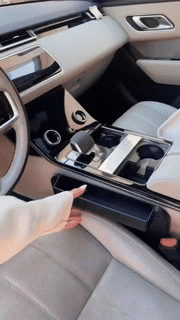 Skanto | 2 I 1 Bilstyring Spise med Sete Gap Organizer