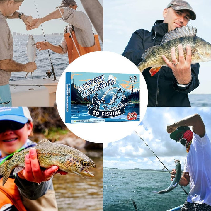 Skanto | 24 Dager Jule Nedtelling Fiskeredskapssett