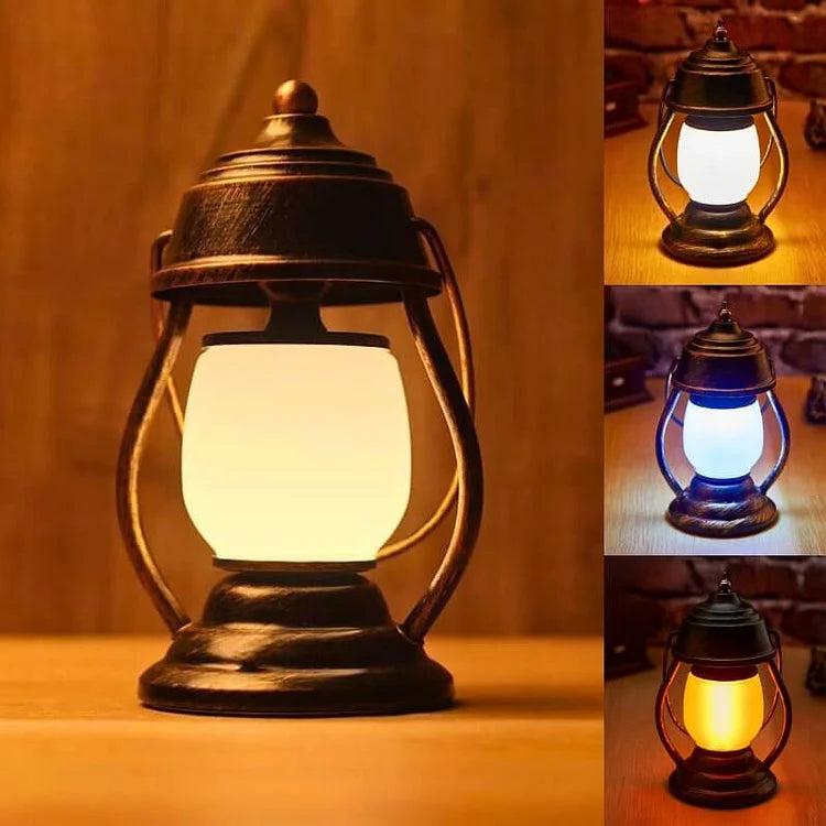 FlamaGlow - Oppladbar Camping LED Lanterne Skanto