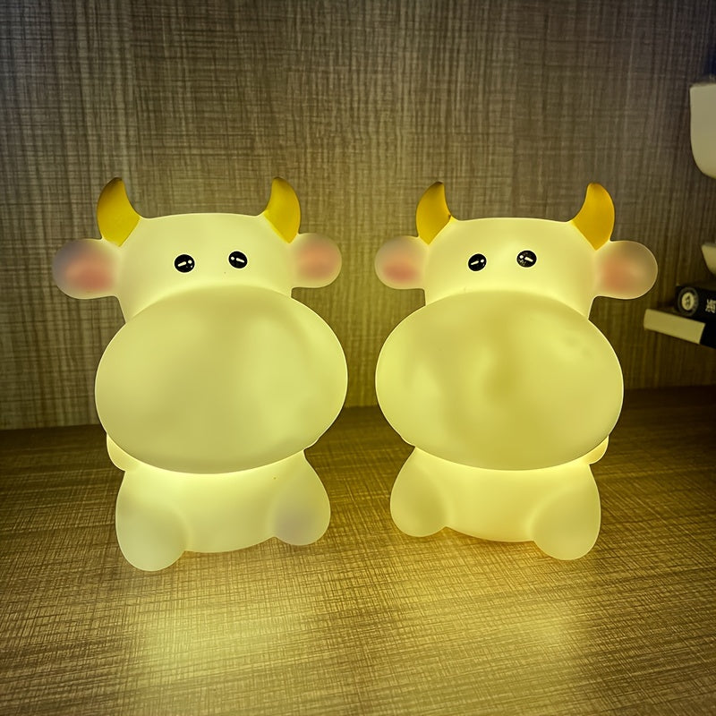 CowGlow Lampe - Søt LED Nattbelysning for Barn