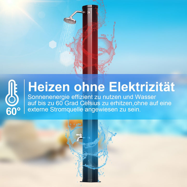 Solardusj 35L hagedusj inkl. beskyttelsesdeksel | Skanto