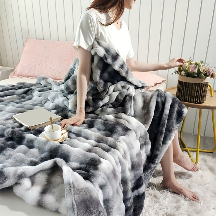 SnuggleFleece – Luksusmyk teppe for alle sesonger Skanto