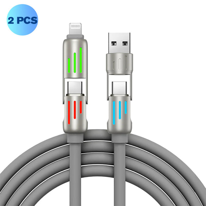 240W 4-i-1 USB C Kabel | Skanto