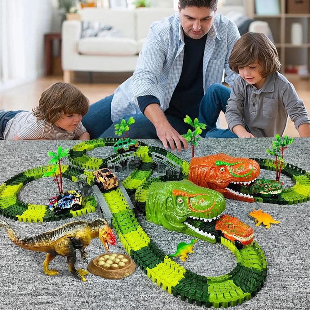Skanto | Interaktiv dino togspill for fantasifulle barn fra 3 år og oppover