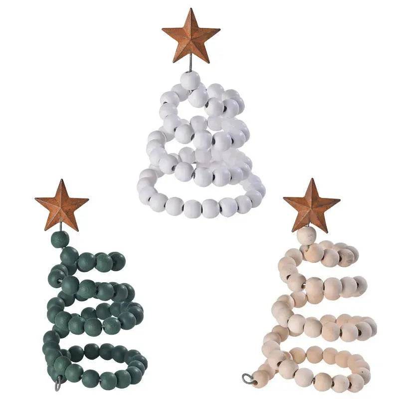 Skanto | Kreative Tre DIY Twine Tre Perle Juletrær dekorasjoner Ornamenter
