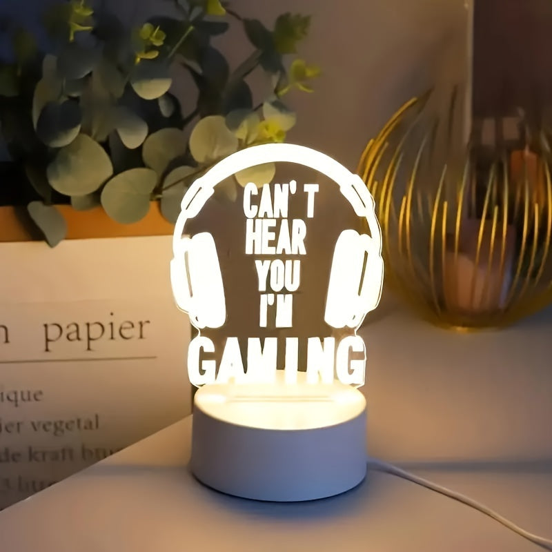 GameLamp - Kompakt LED Bordbelysning med USB Skanto