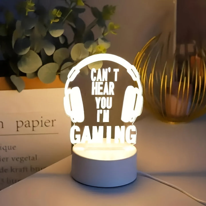 GameLamp - Kompakt LED Bordbelysning med USB Skanto