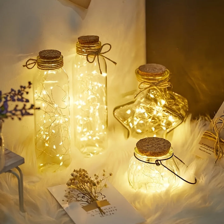 Skanto | Fairy String Lights Batteridrevet Varm Hvit