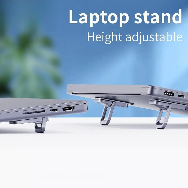 Usynlig aluminium laptopstand Skanto