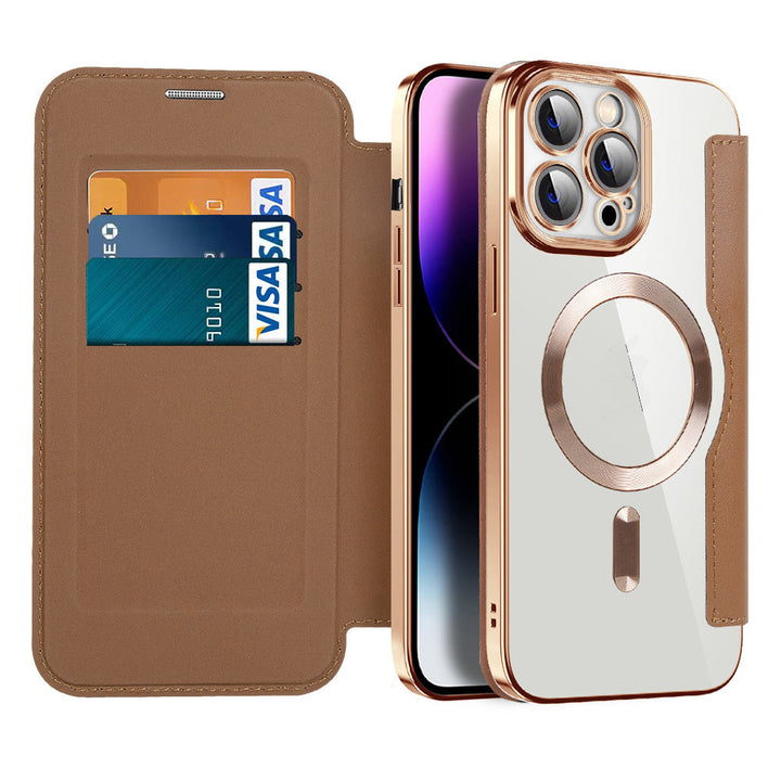 Skanto | Flip-etui med magnetisk funksjon for telefonen