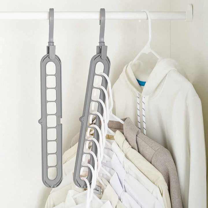 Skanto | 9 i 1 Wonder Hook Turbo — Endelig bestill, plass, og stressfrie morgener i garderoben! (5 deler)