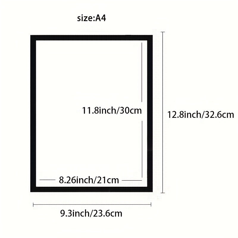 Magnetisk ramme – Elegant magnetisk fotoramme i A4 Skanto