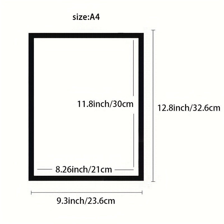 Magnetisk ramme – Elegant magnetisk fotoramme i A4 Skanto