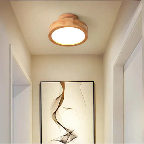 Rund skandinavisk tre taklampe – nordisk eleganse | Skanto