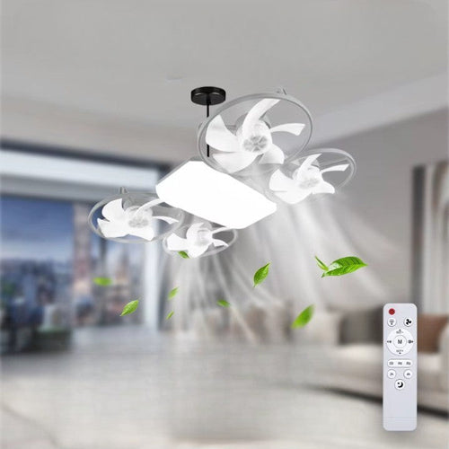 Skanto | Sommer Kjølig Multi-Proppeller Moderne LED Takvifte