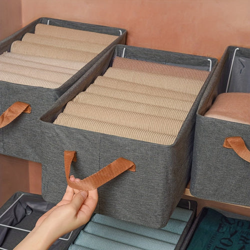 CompactBox - Sammenleggbar kleslagring for skap og reise Skanto