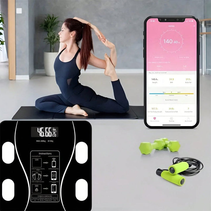 Skanto | Fungerende LED Digital Kroppsfettvekt