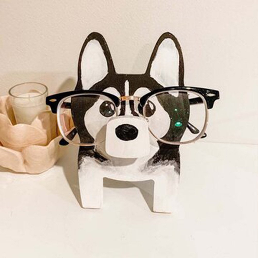 Skanto | 🦉Brillestativ i tre med dyr👓