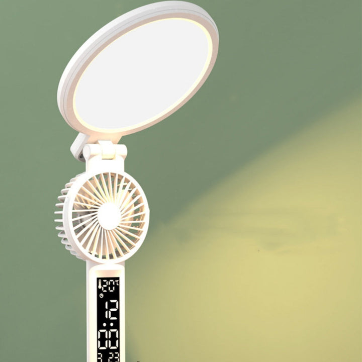 LED bordlampe med klokke og USB. | Skanto