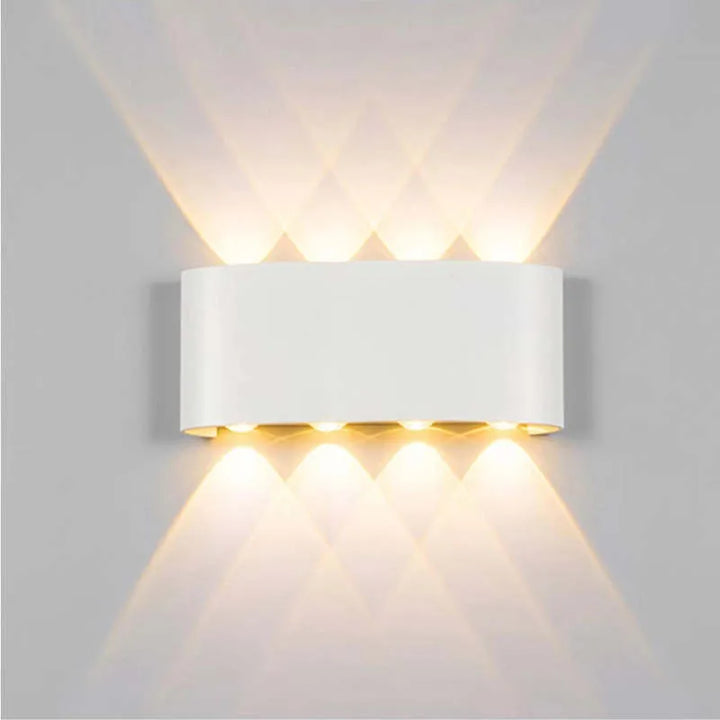 Skanto | Vegglampe Moderne Hvit LED Vanntett Lampe