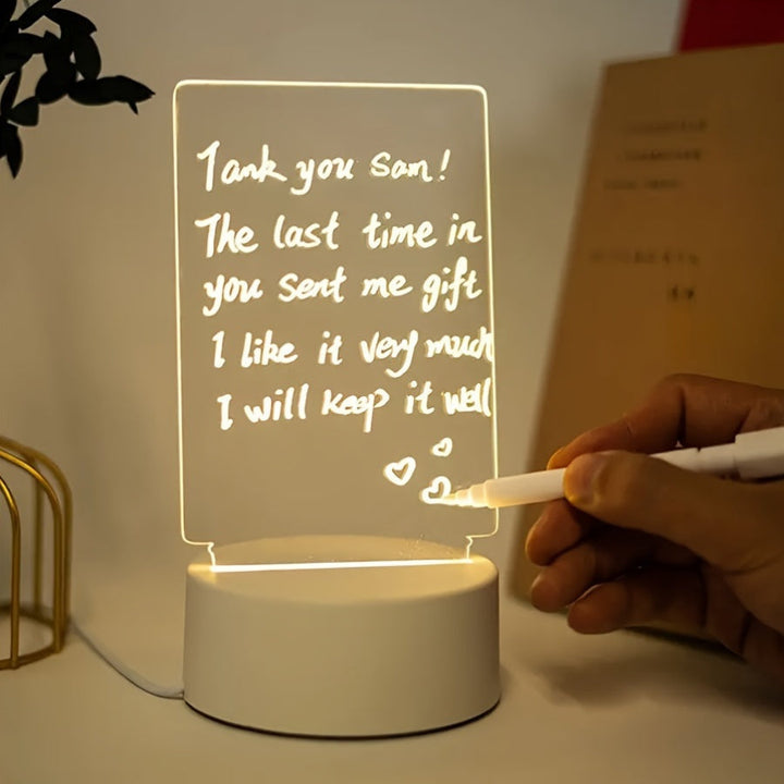 LumiBoard – Stilig LED-bordlampe med pennholder Skanto