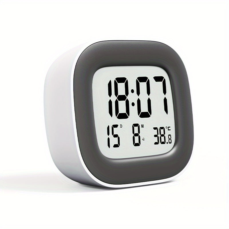 Kompakt digital vekkerklok med temperaturvisning | Skanto