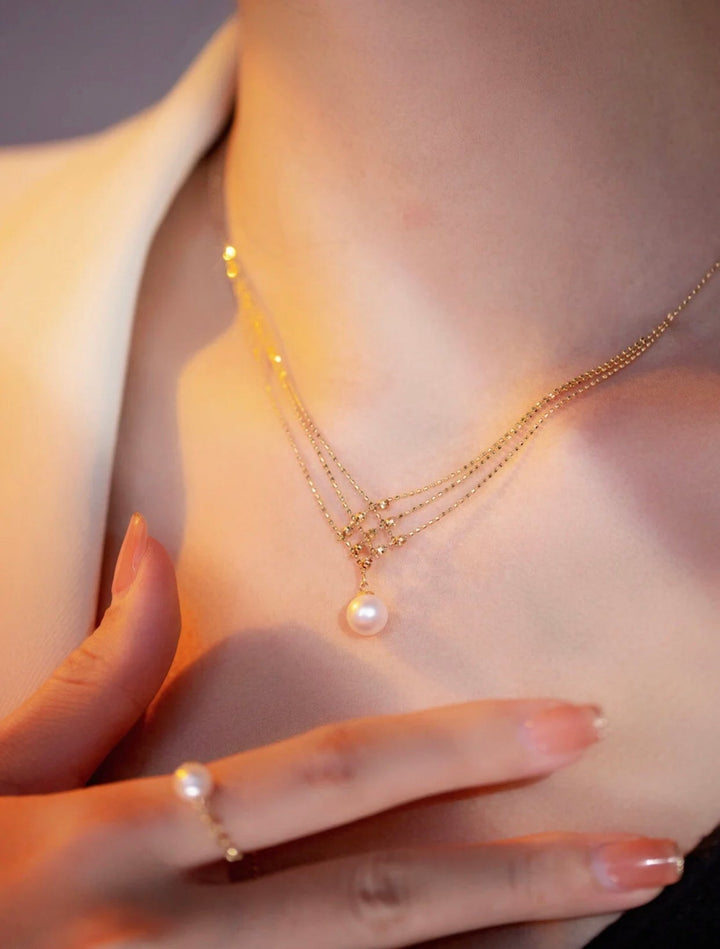 Skanto | Necklace | 24k Gullbelagt