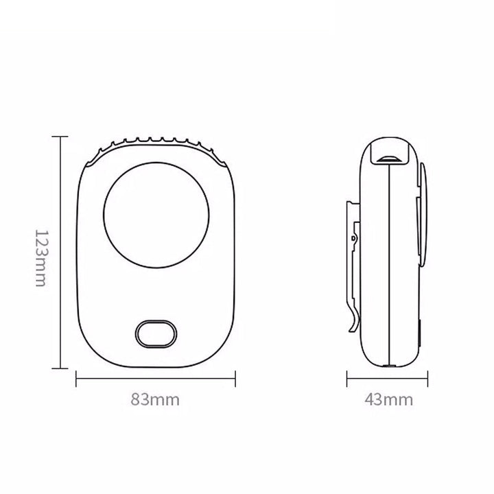 Bærbar USB-vifte | Skanto