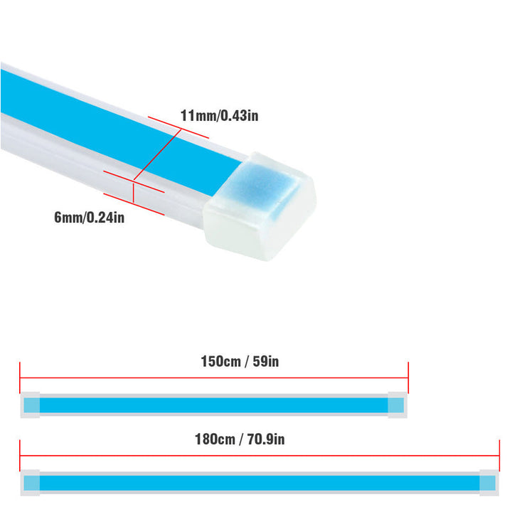 Dynamisk bilskjerm LED-stripe Skanto