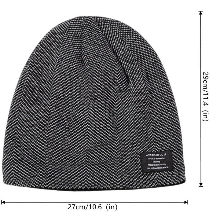 Skanto | Vinter Utendørs Fleece Strikket Lue