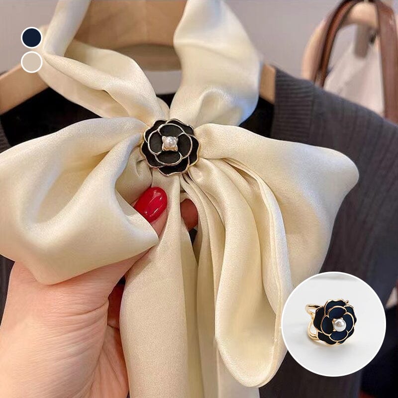 Skanto | FlowerStrong - Camellia Skjerf Spenne
