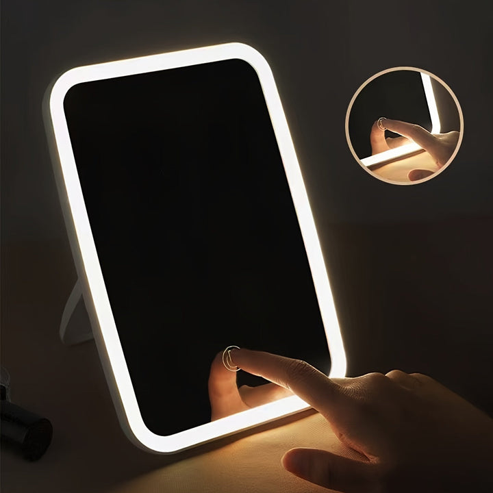 BloomMirror - Elegant LED Sminkespeil USB Lader Skanto