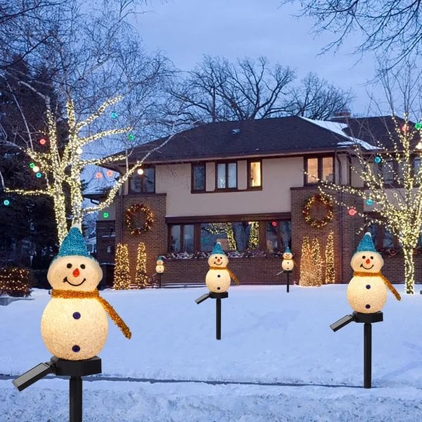 Skanto | LumiFrost – Den solenergidrevne snømannen som lyser opp vinterkveldene dine