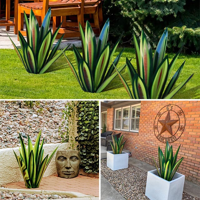 Anti-Rust Metall Tequila Agave Plante | Skanto