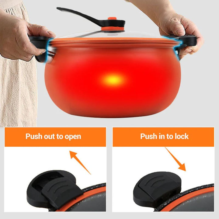 Skanto | Kokkens Utvalgte Multifunksjonell Stor Kapasitet Non-stick Trykkoker
