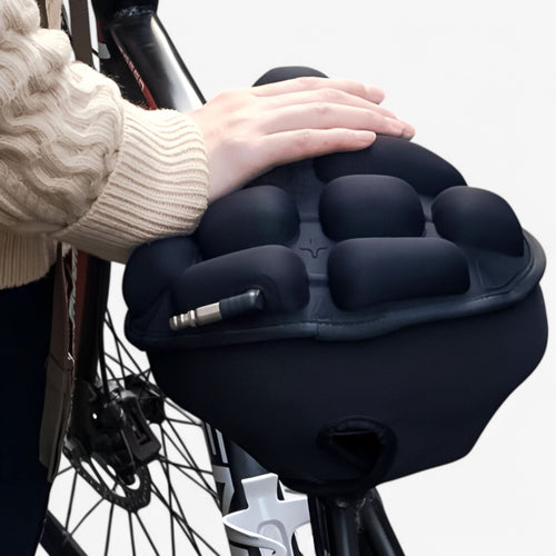 AirSeat Verstellbarer, Stoßdämpfender og Atmungsaktiver Fahrradsattelbezug
