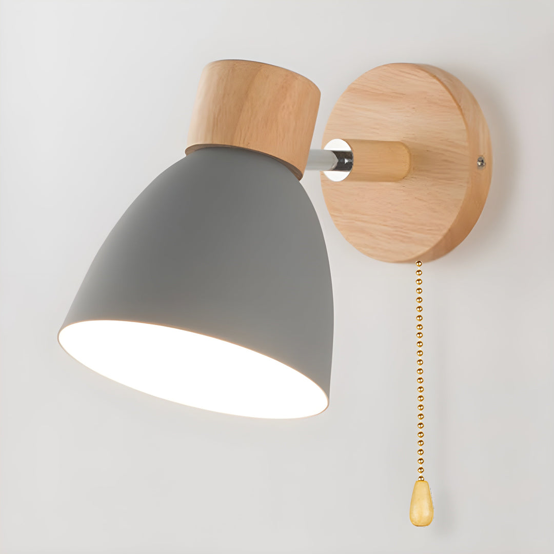 Skanto | Tre Norsk Vegglampe med Bryter for Soverommet