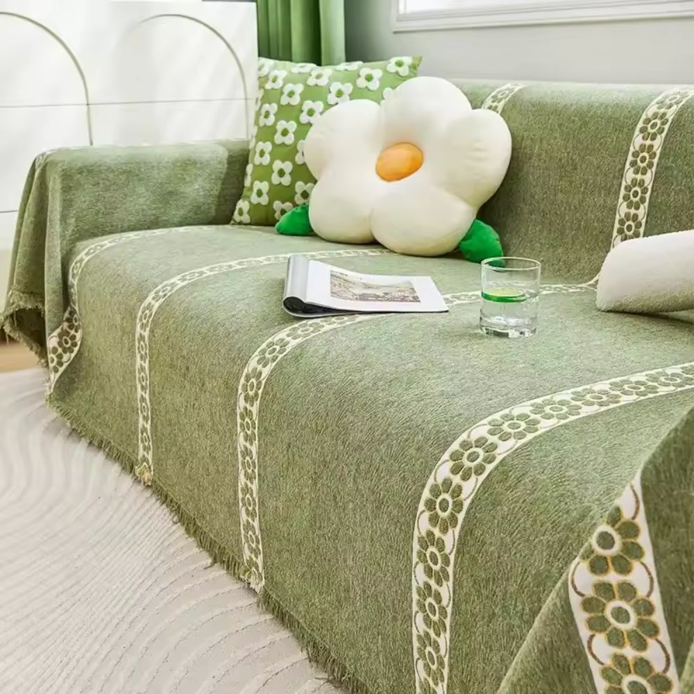 Skanto | Flourish Leaf Sofa Cover