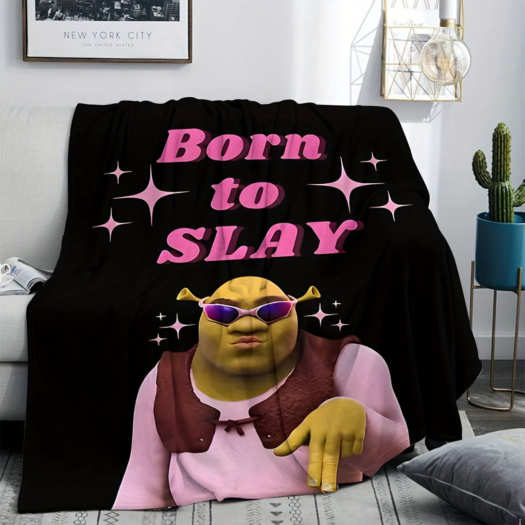Born to Slay – Anime Flanellteppe for Fans Skanto
